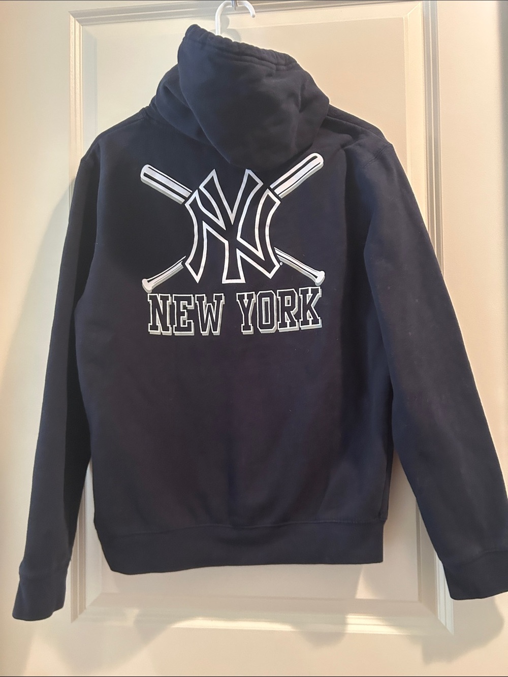 New Era New York Yankees 2 sided Graphic Baseball Pullover Hoodie unisex size S - Picture 13 of 13